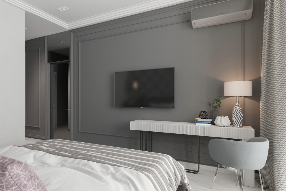 Обложка проекта: Квартира для семьи с тремя дочерями в Санкт-Петербурге (визуализация)