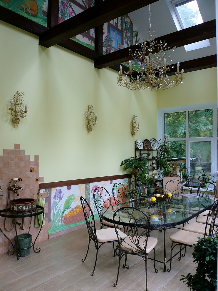 Веранда в загородном доме