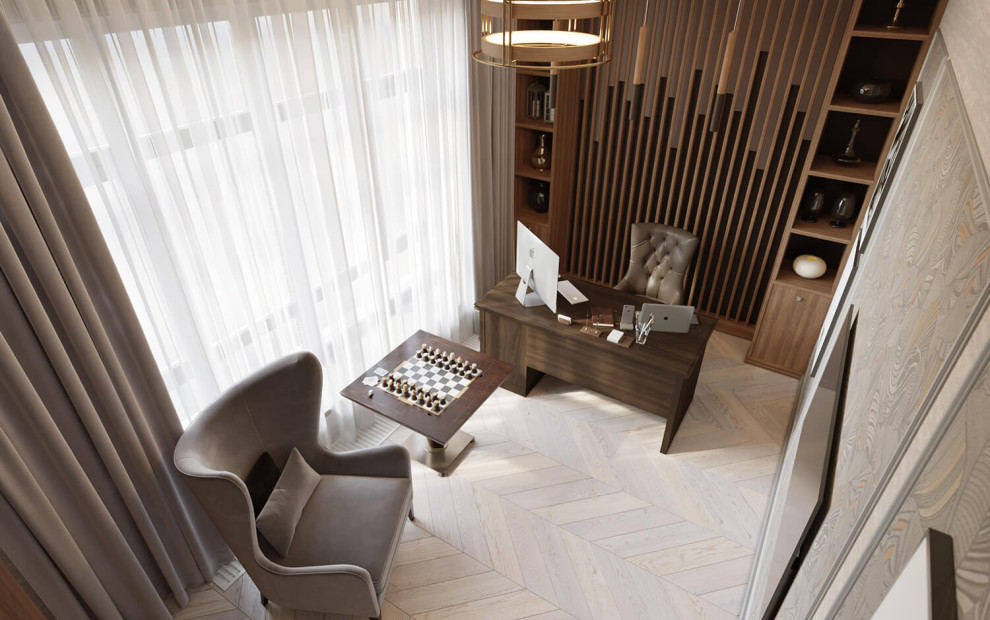 Дизайн интерьера жилого дома. Современная классика.