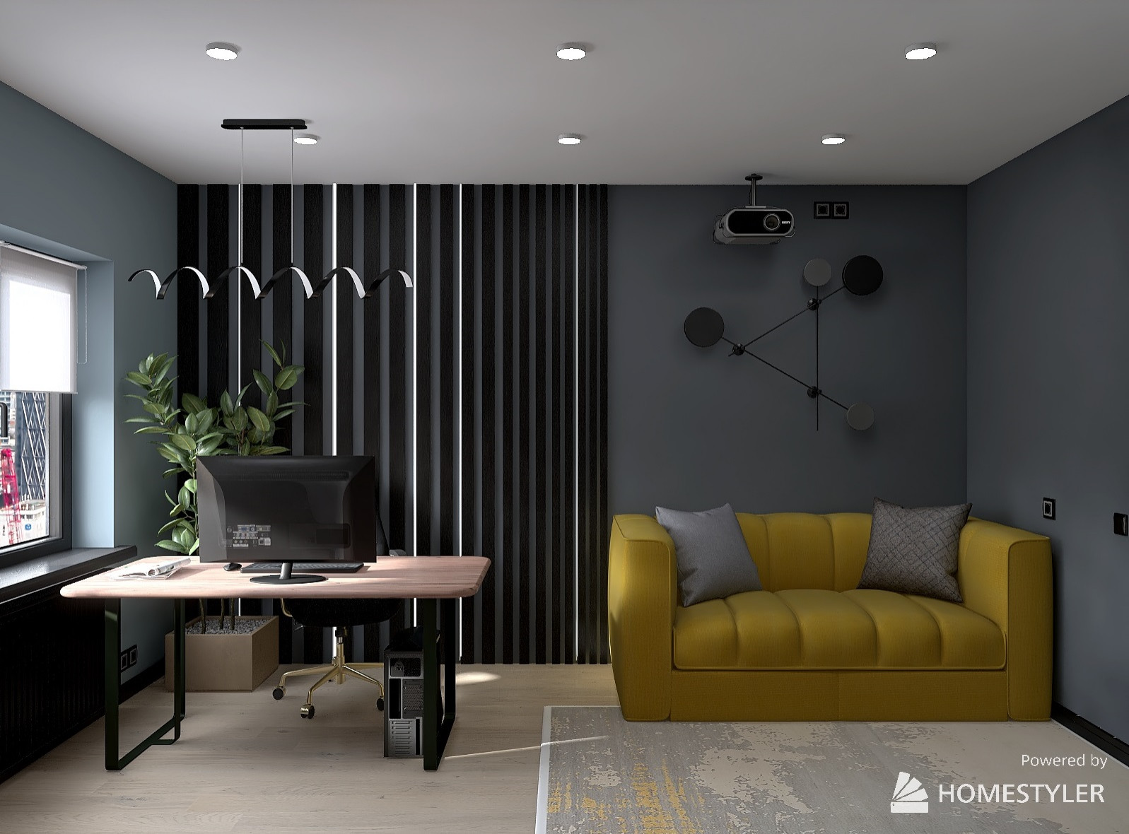 Проект трехкомнатной квартиры