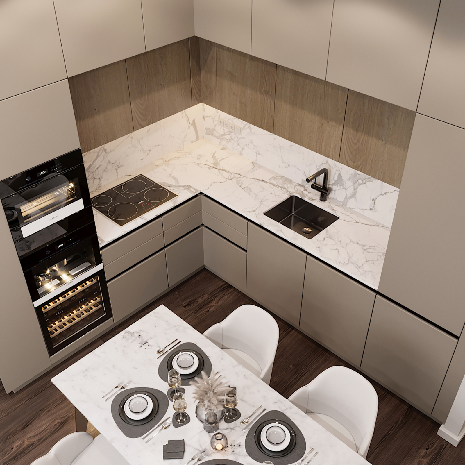 Уютная квартира на Серебрякова 84,8 кв м