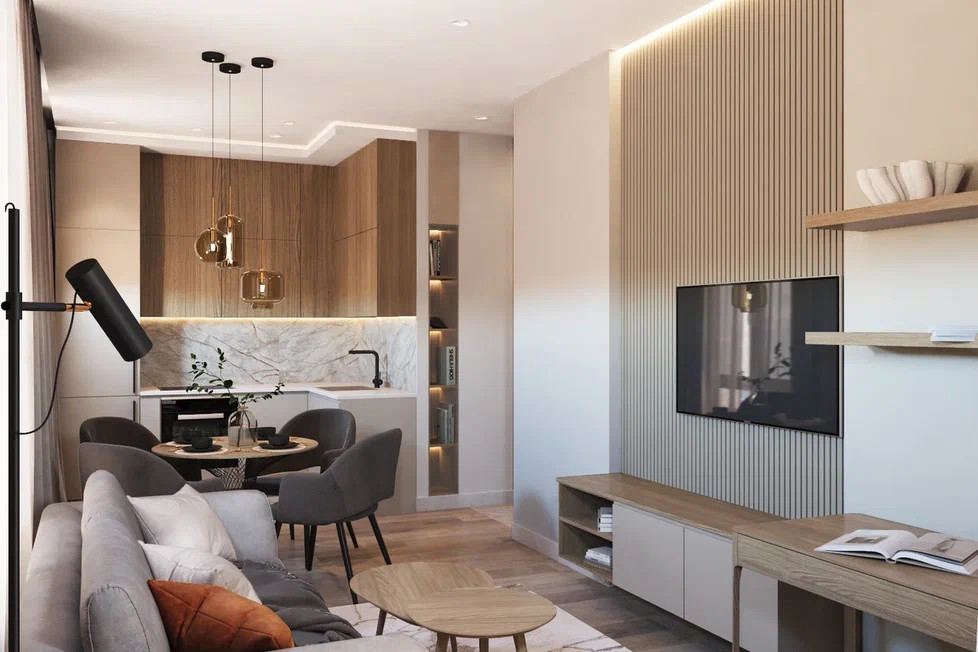 Концепция и дизайнерские решения в интерьере  для дамы 45+