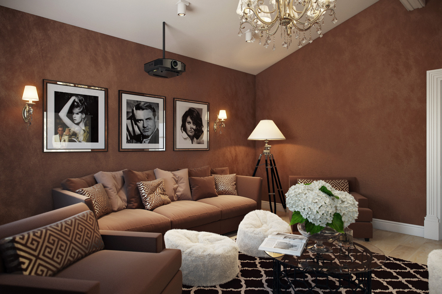 Коттедж из бруса в Москве