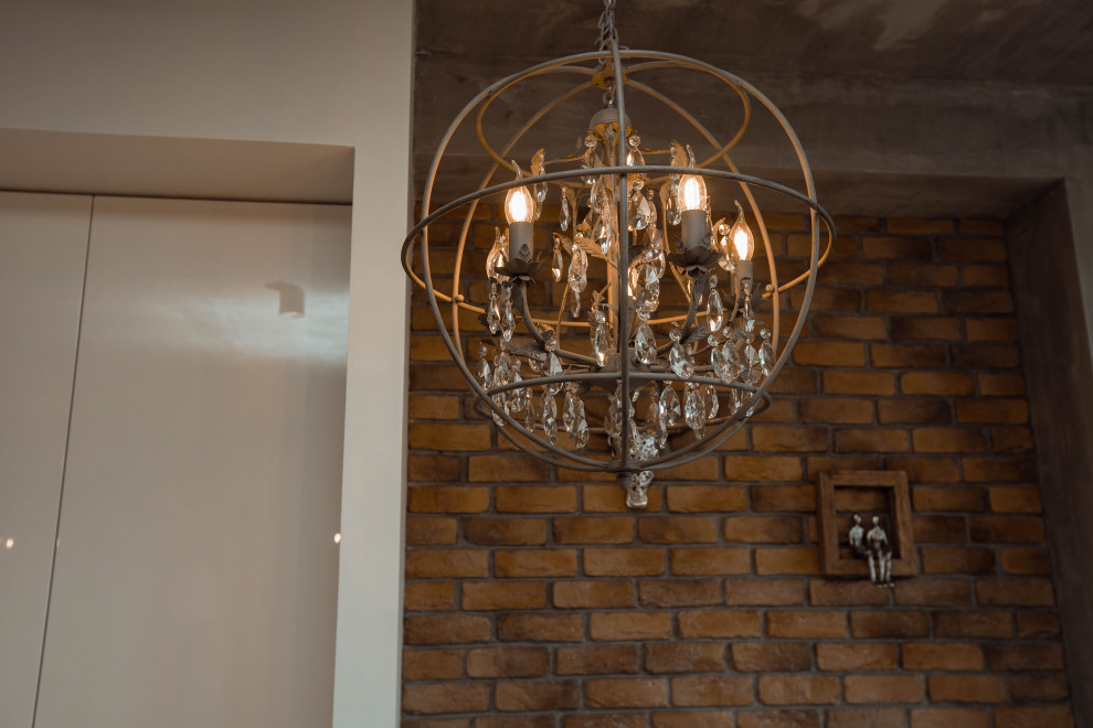 РЕМОНТ ДВУХКОМНАТНОЙ КВАРТИРЫ 54 КВ.М В СТИЛЕ ЛОФТ