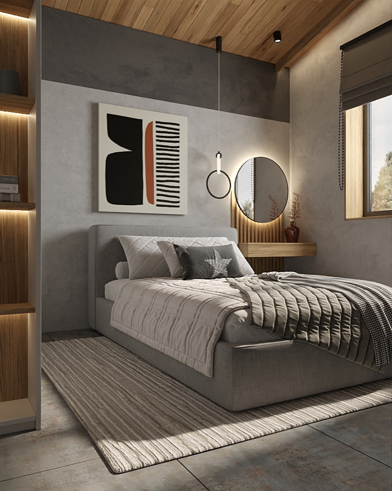 Деревянный дом в поселке Лаки парк