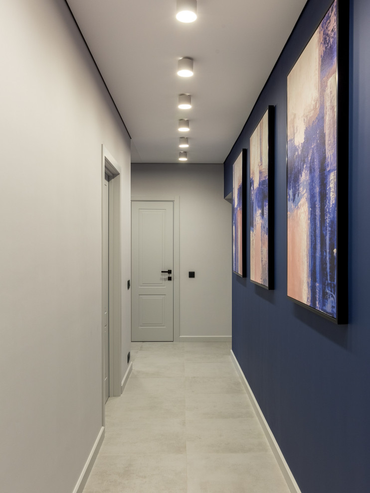 Синий, синий иней... на Ленинском (фото)