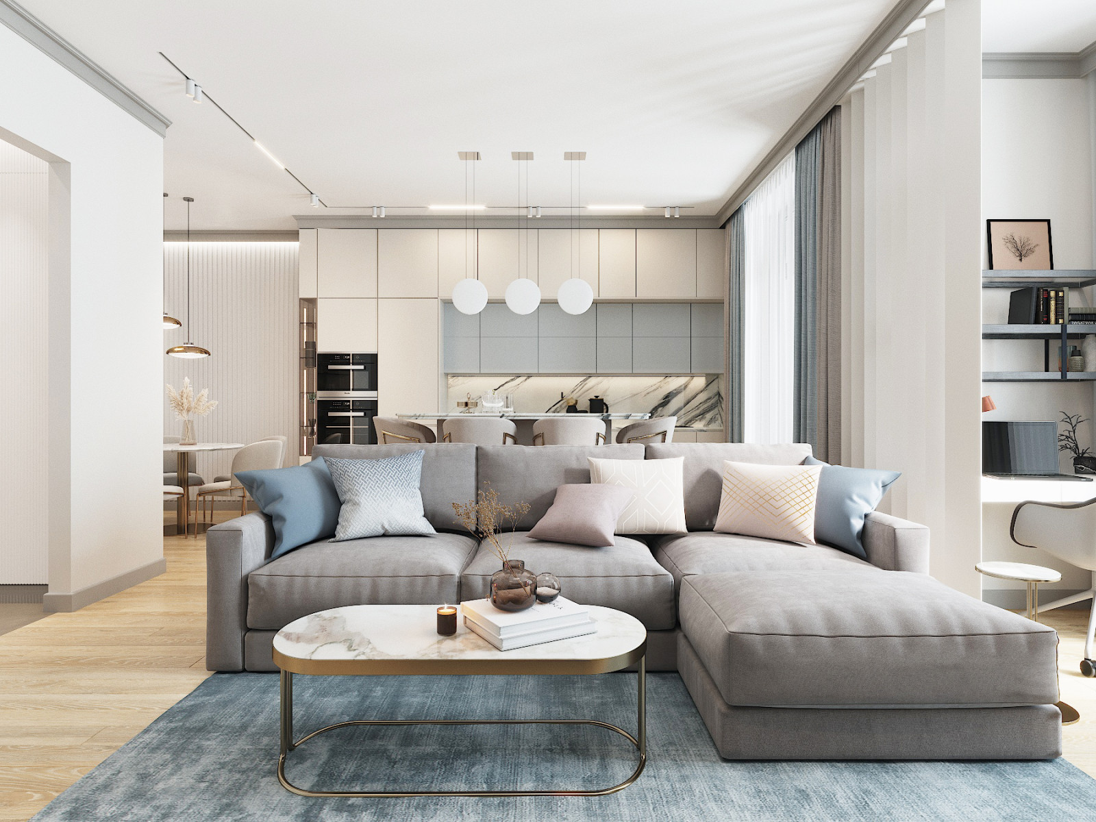 Обложка проекта: ЖК "Серебрянный фонтан"