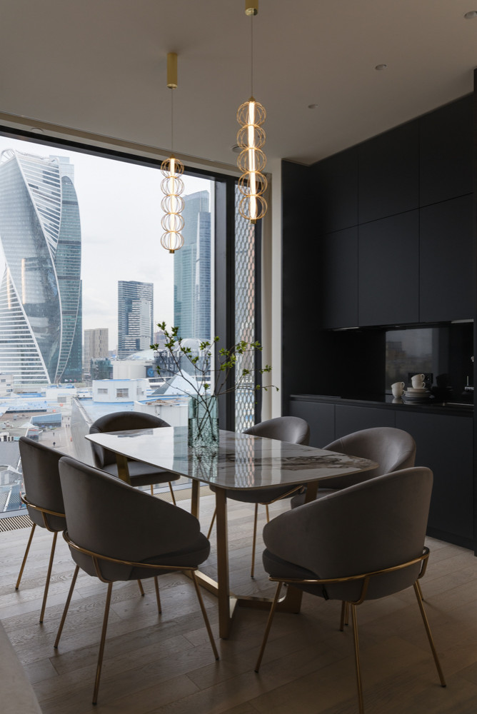 Комплектация и хоумстейджинг в небоскребе Москва Сити, ЖК Capital Towers