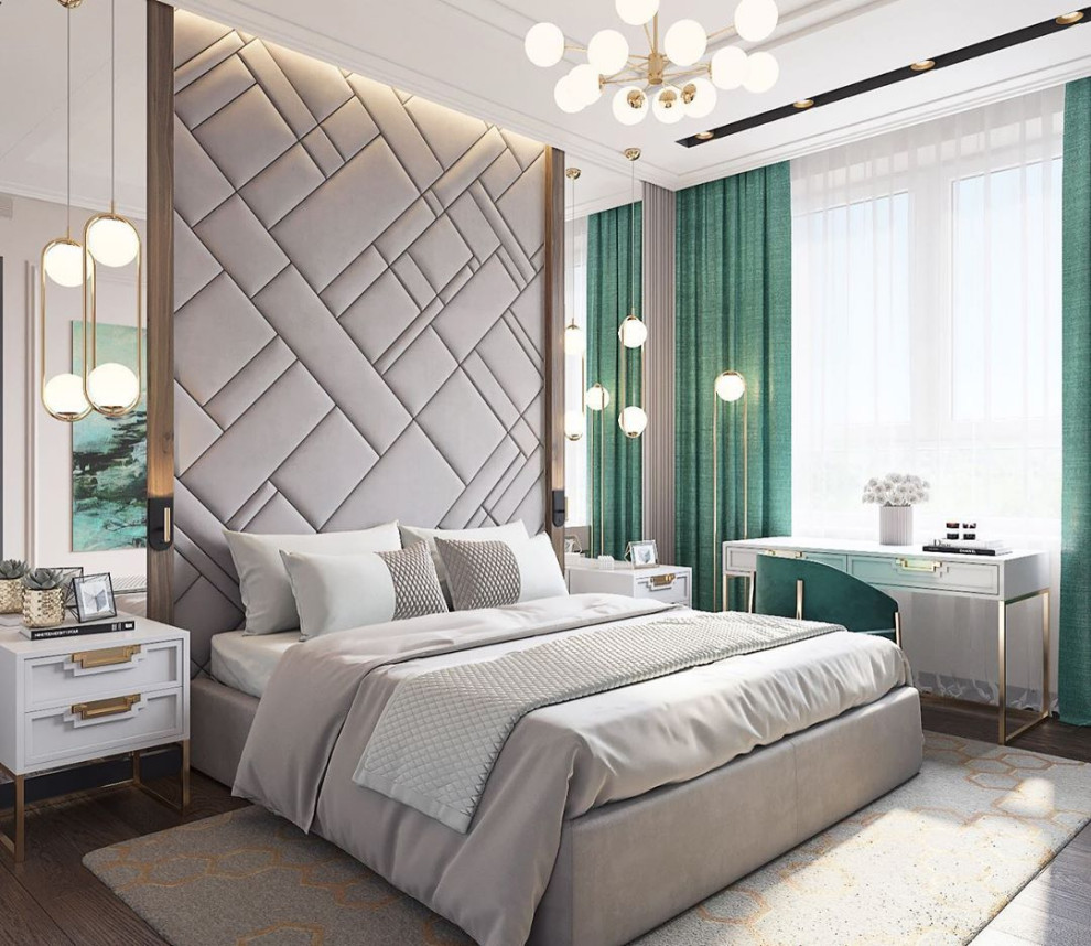 Мягкие стеновые панели в интерьере. Наше производство