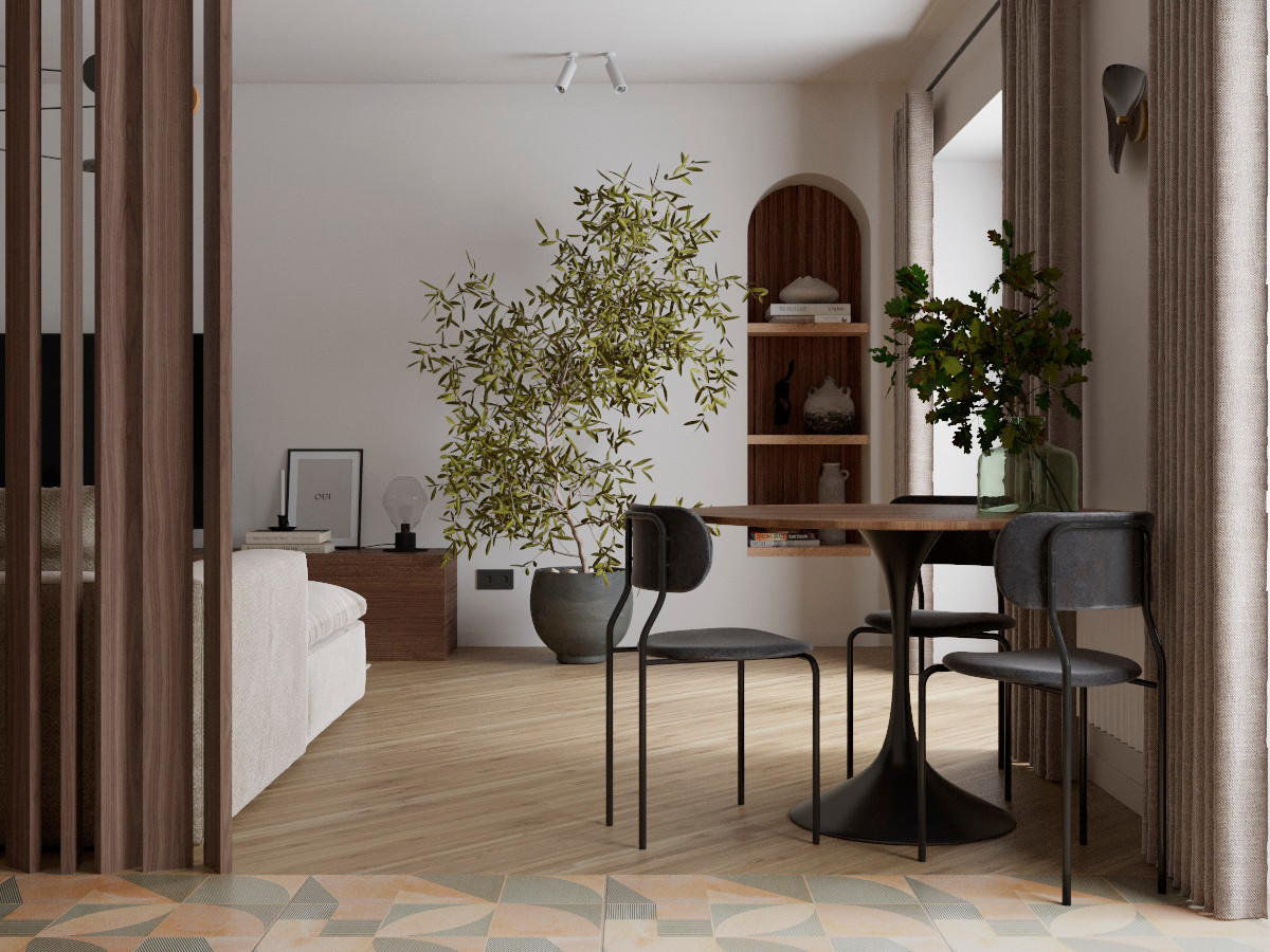 КВАРТИРА В СКАНДИНАВСКОМ СТИЛЕ