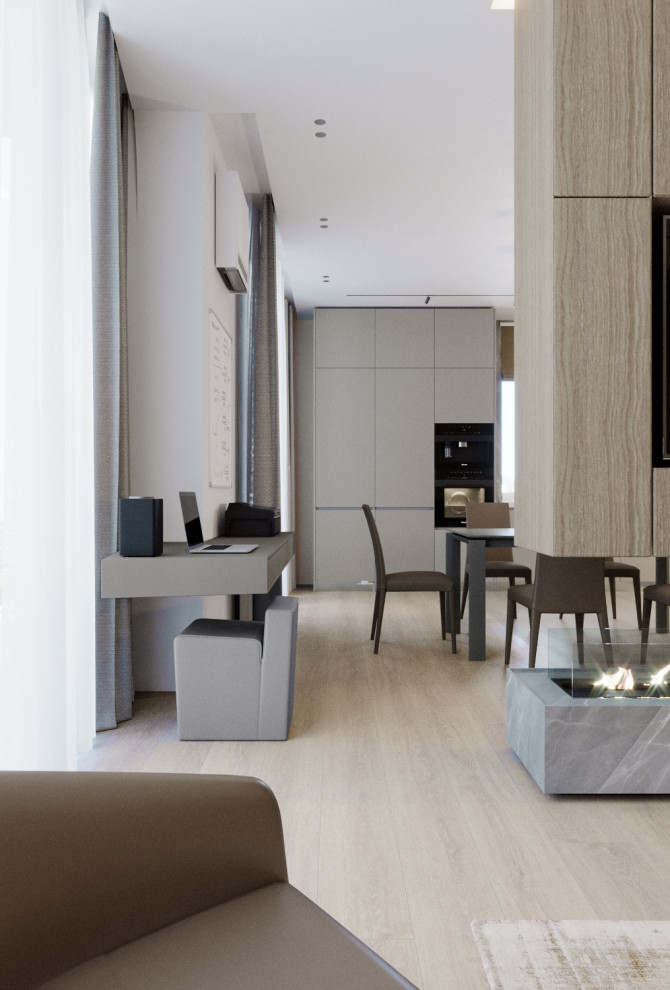 Гостиная-кухня