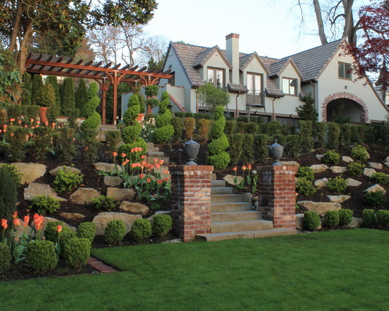 Ландшафтный дизайн на лесном участке