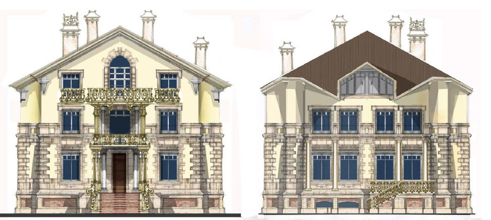 Эскизы - архитектура