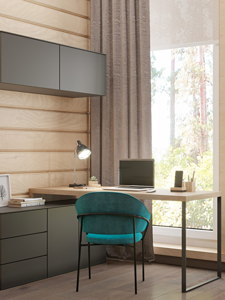 Дом из клееного бруса в пригороде Барнаула