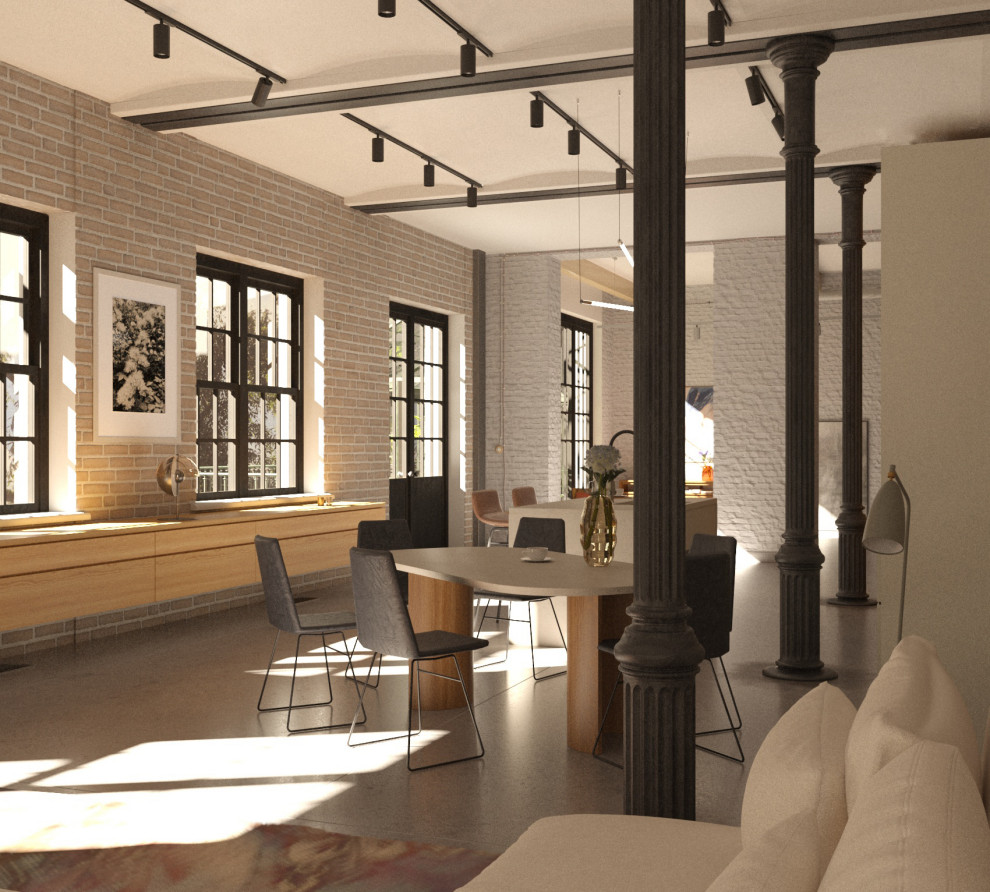 Лофт с оранжереей