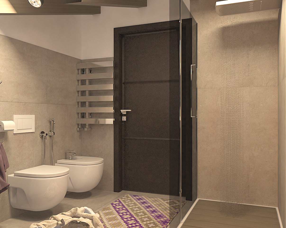 Двухэтажная квартира. Милан, Италия