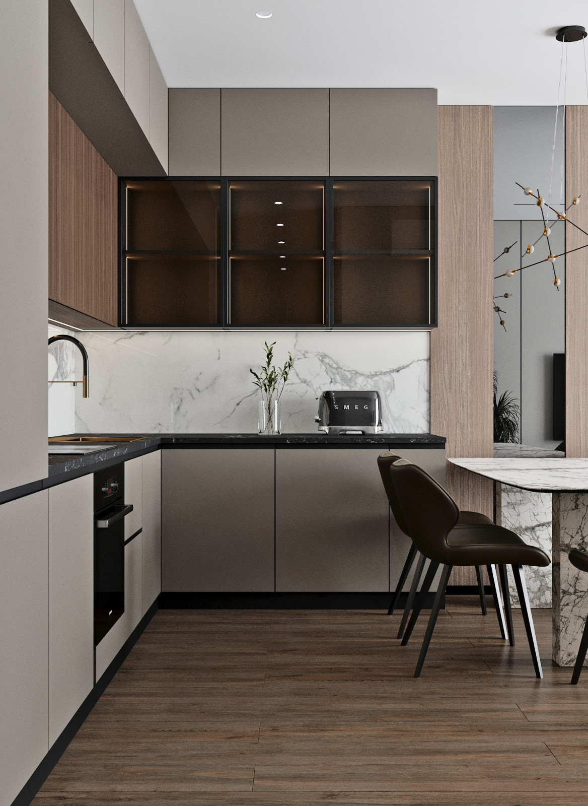 Интерьер квартиры в современном стиле