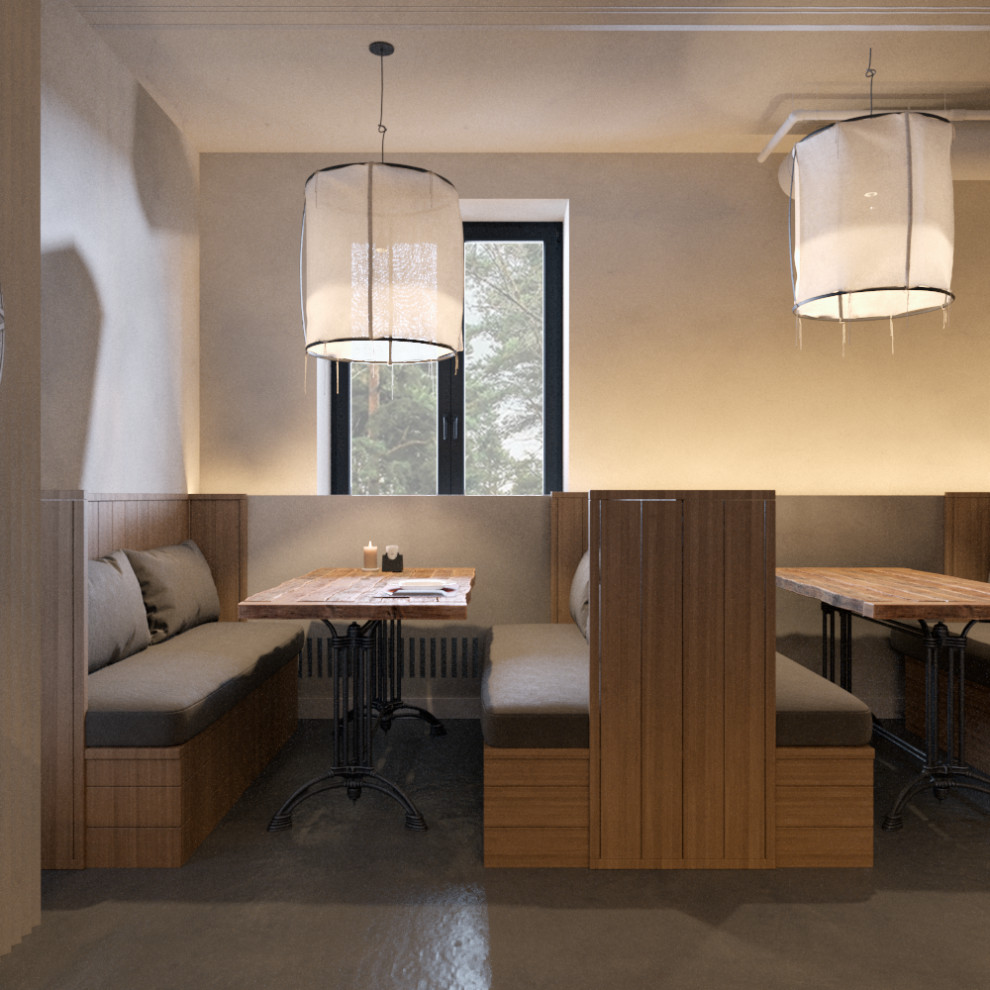 Кофейня Mrs.Smith / Визуализация