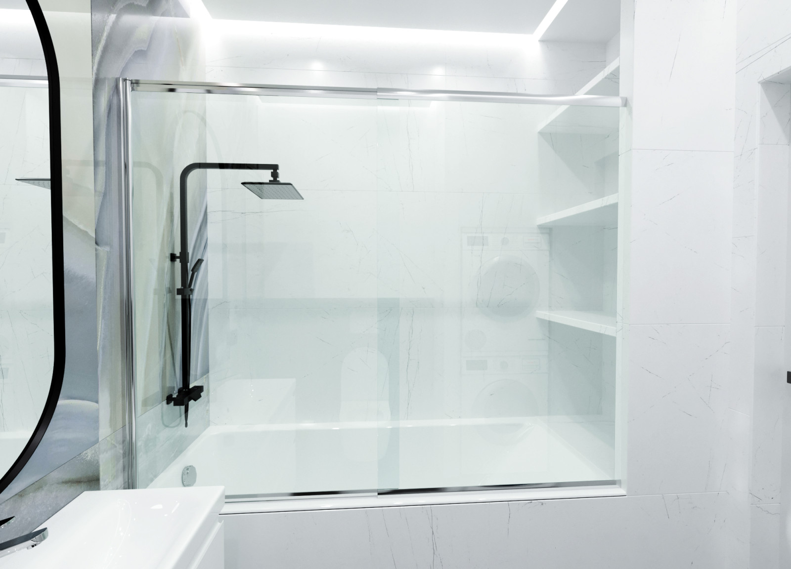 Небольшой санузел.