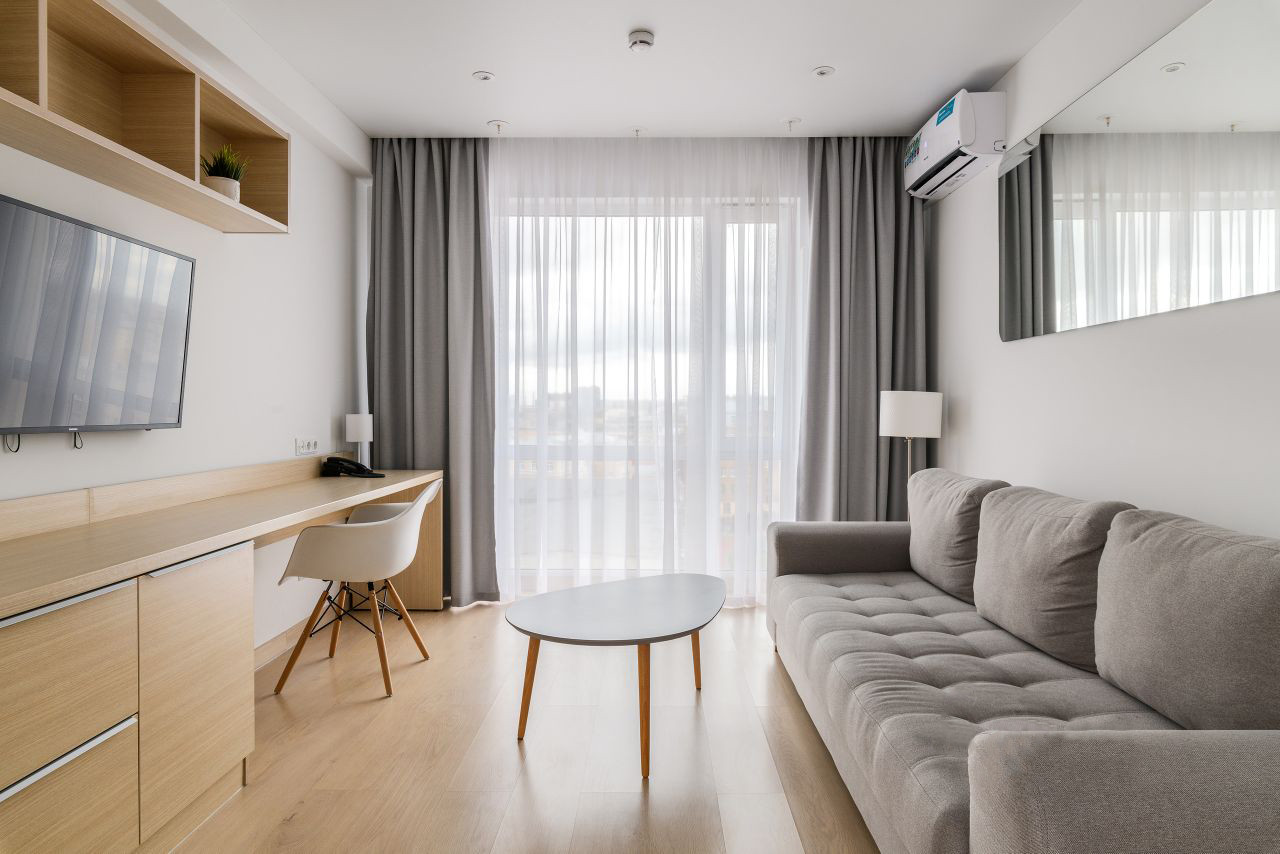 ЖК Alcon Tower, 3 комнаты, 75 м²