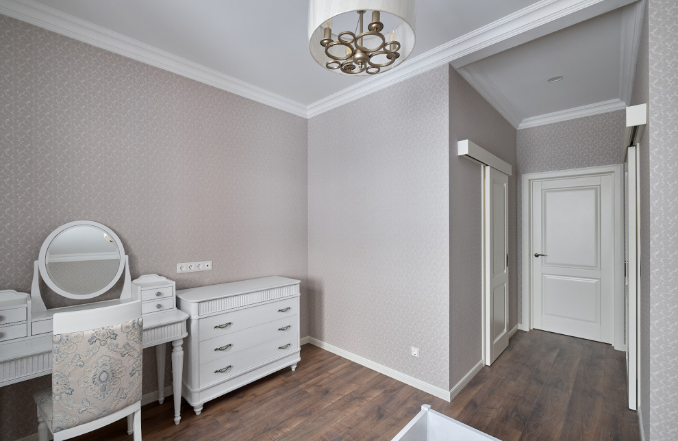 Белые Кантри в классическом интерьере