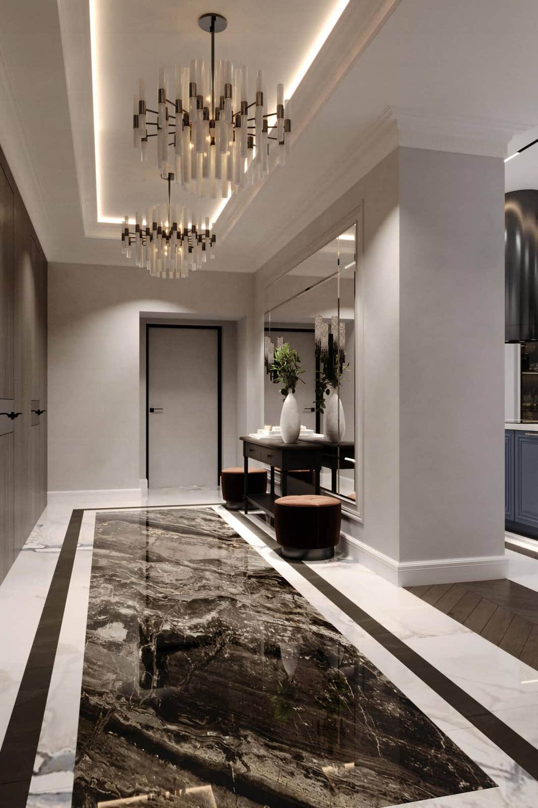 Дизайн и ремонт квартиры в ЖК "Триколор" — Квартира с секретом