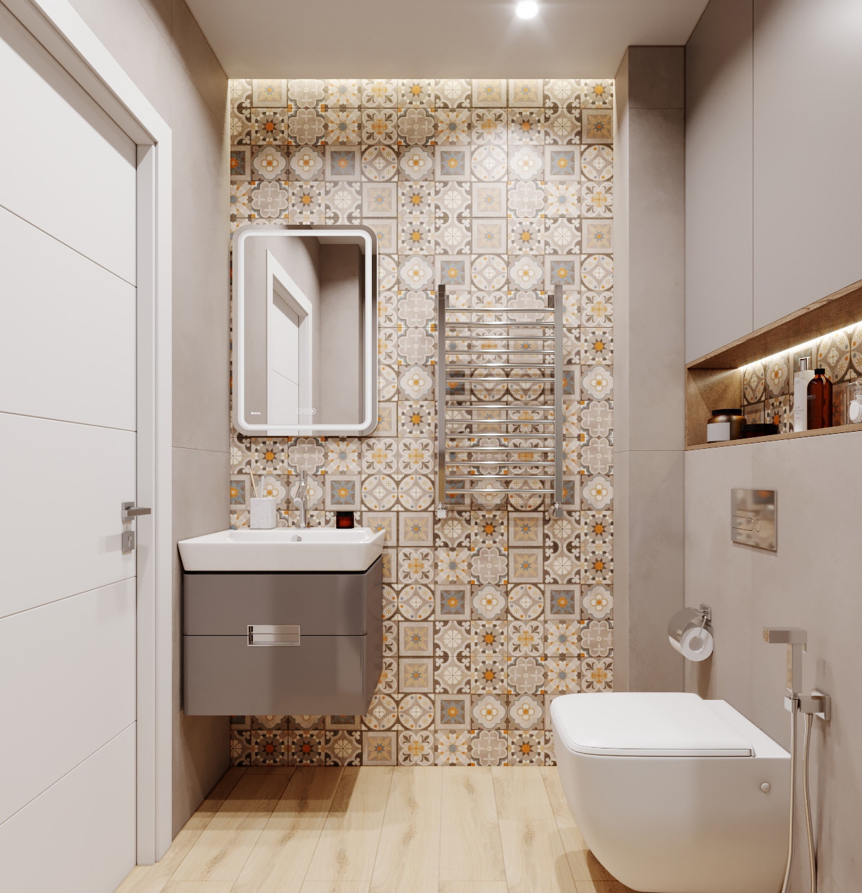 Дизайн- проект Давлеткильдеева 65 кв.м