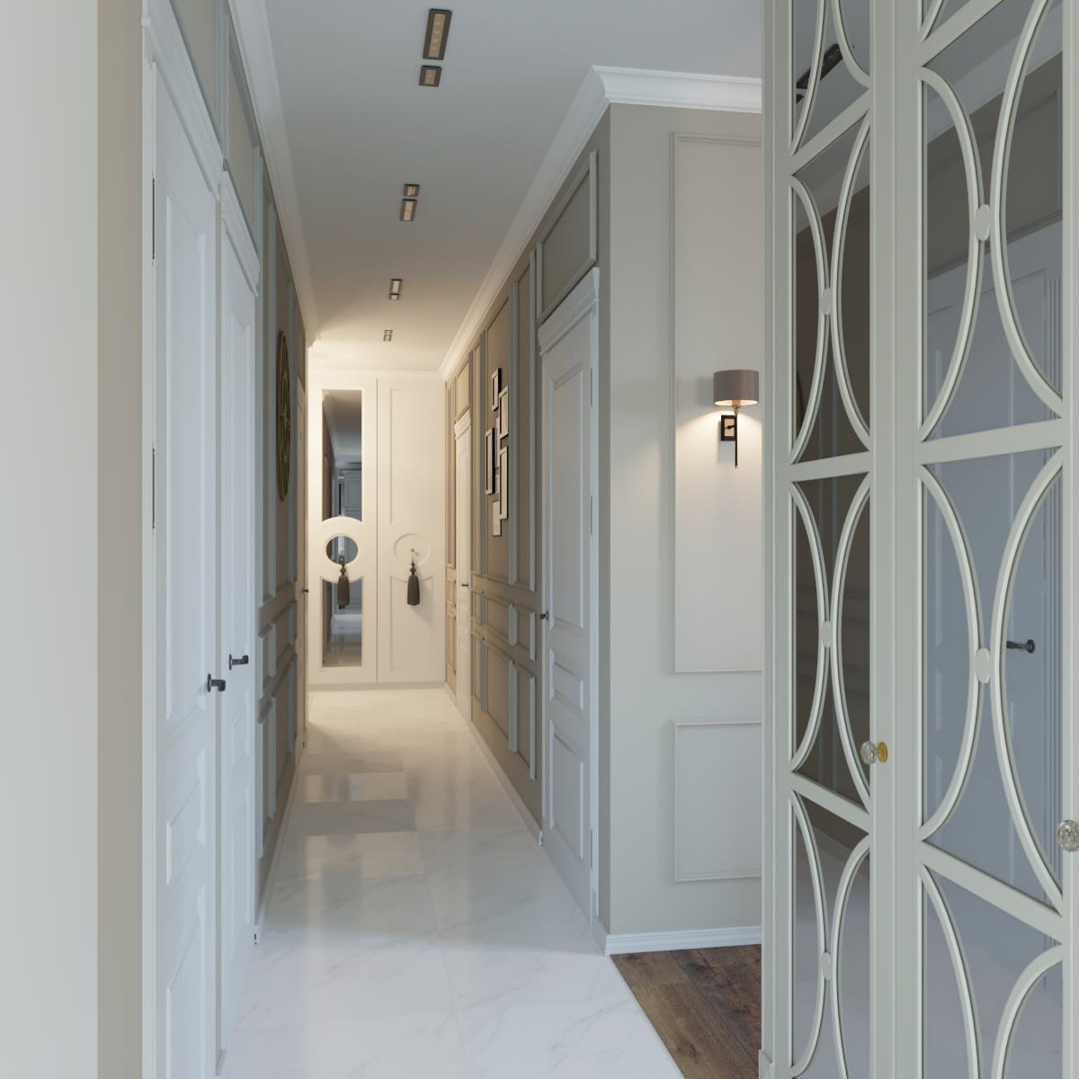 Прихожая. В стиле Неоклассика