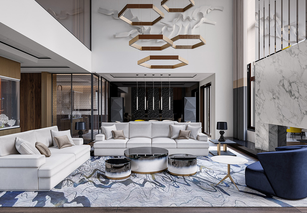 Интерьер загородного дома в ЖК "Южные Горки"