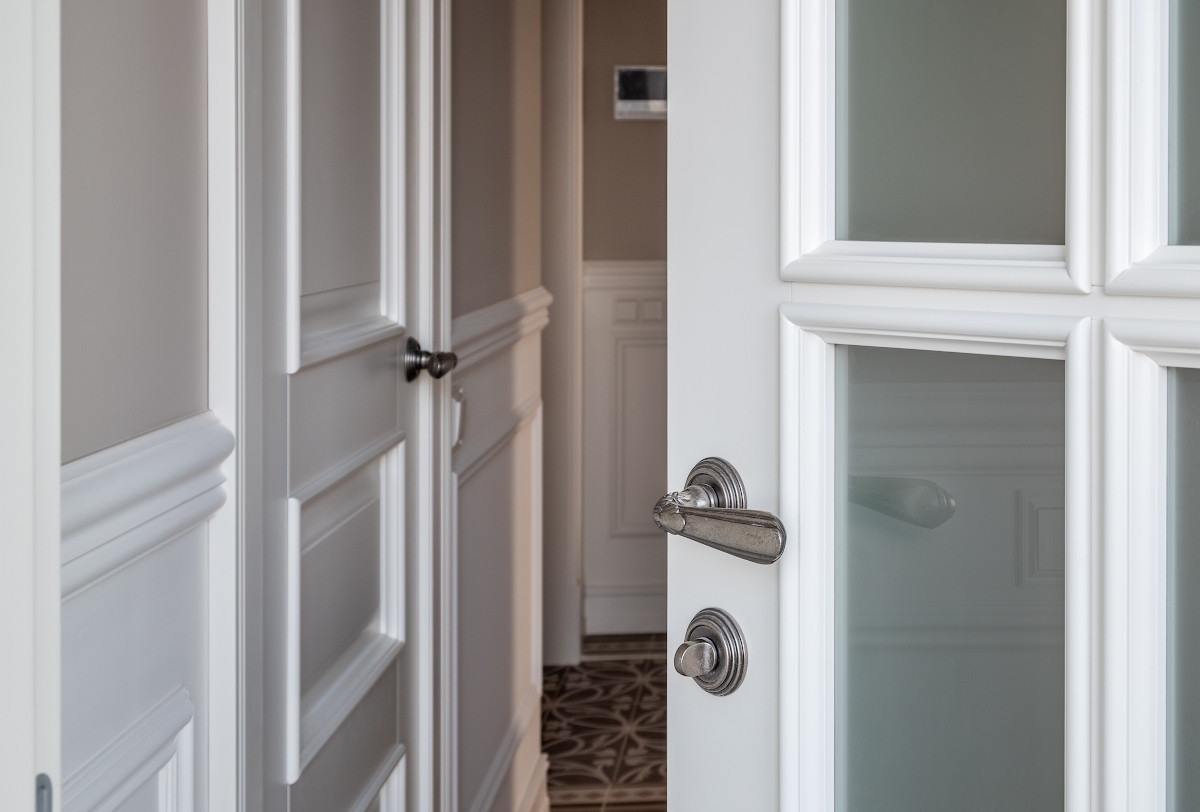 Двери Орлеан и Леон фабрики Брянский лес. Дизайнер Полина Усан