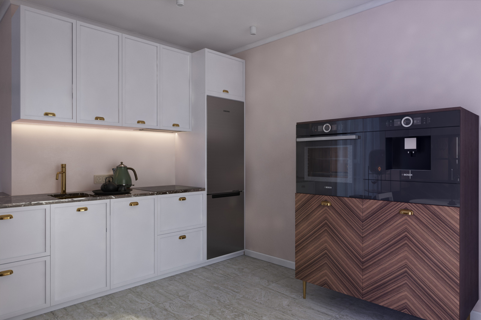 Маленькая квартира для пожилой женщины.