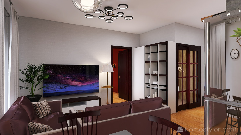 Зона отдыха и кухни (совмещенная)