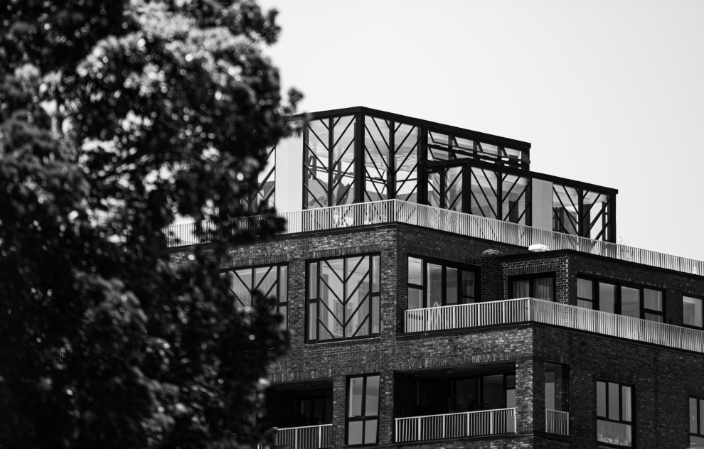 The Greenhouse luxury apartment building exterior