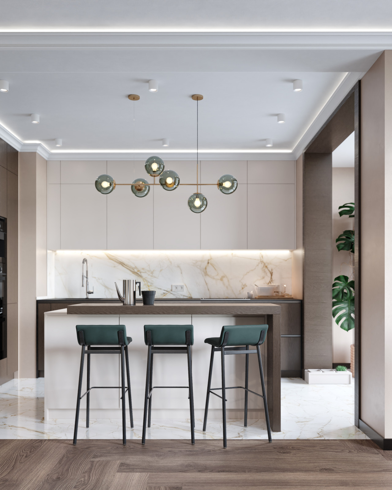 Квартира 130 м² в ЖК «Монополист»
