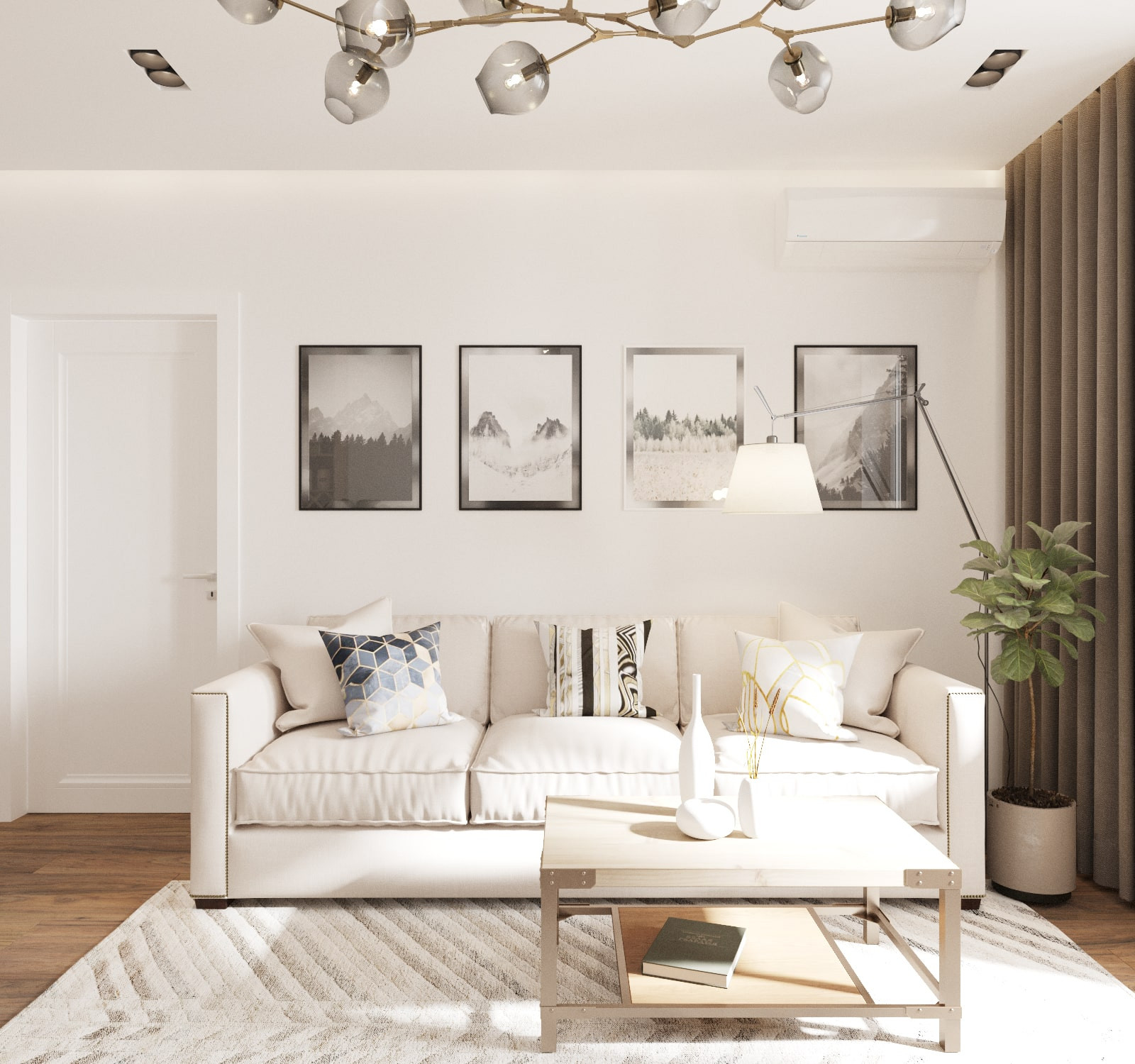 ЖК Onyx Deluxe, 2 комнаты, 60 м²