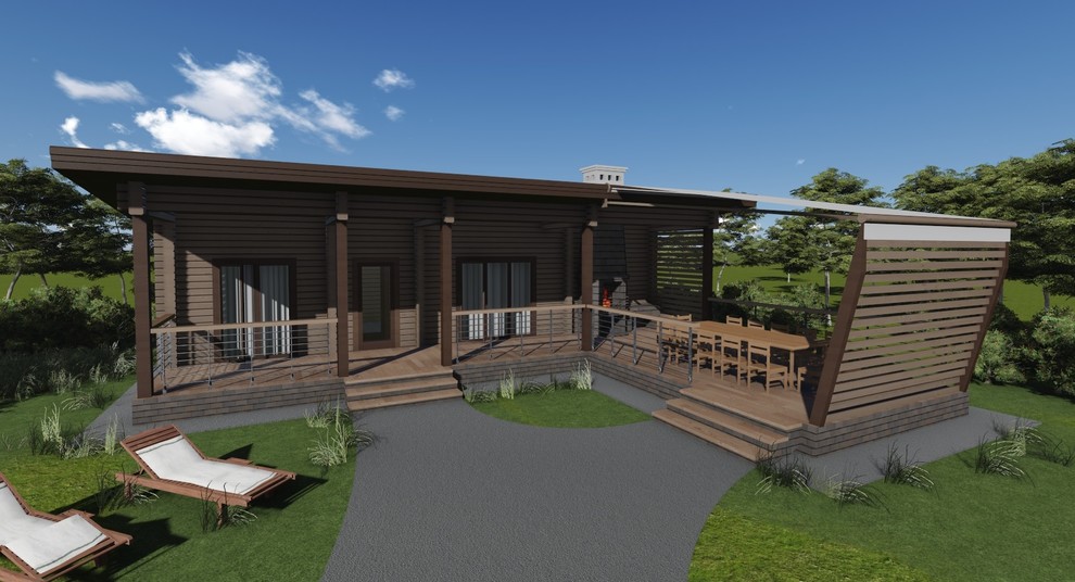 Обложка проекта: Баня из профилированного бруса