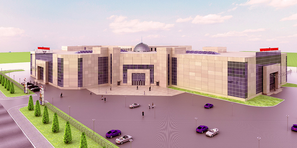 3d визуализация экстерьера