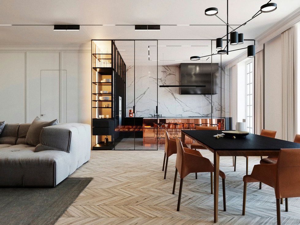 Обложка проекта: Эффектные апартаменты