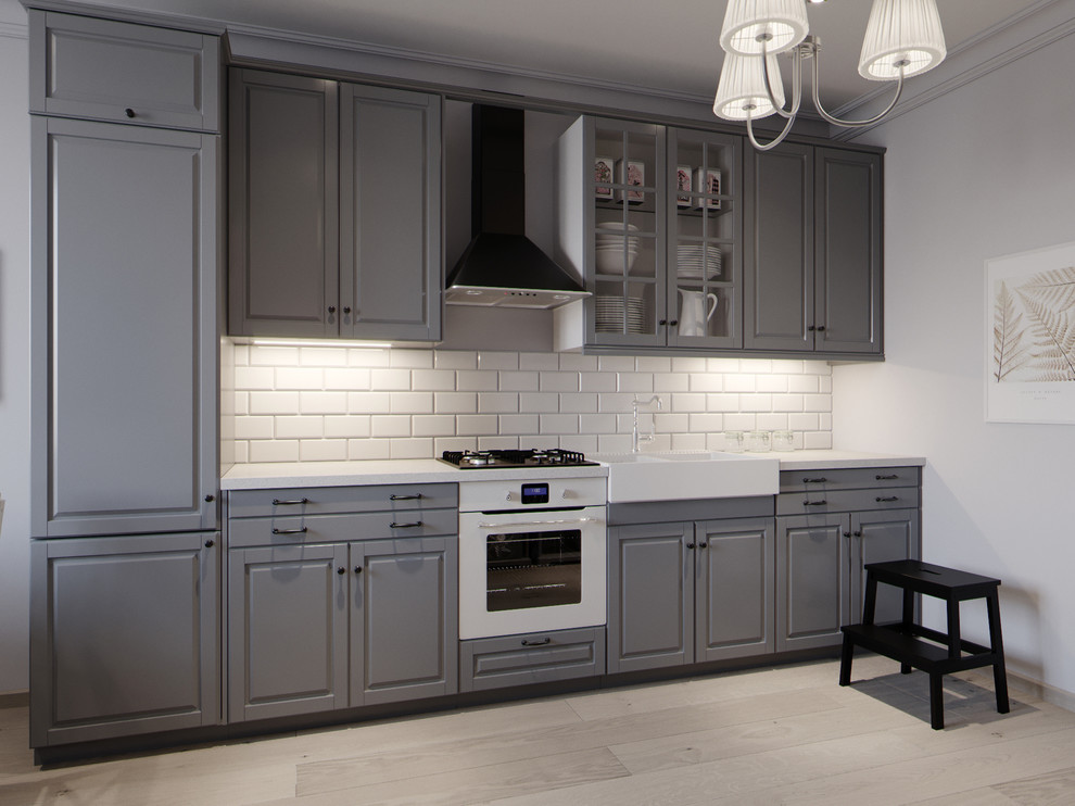 Стильный серый