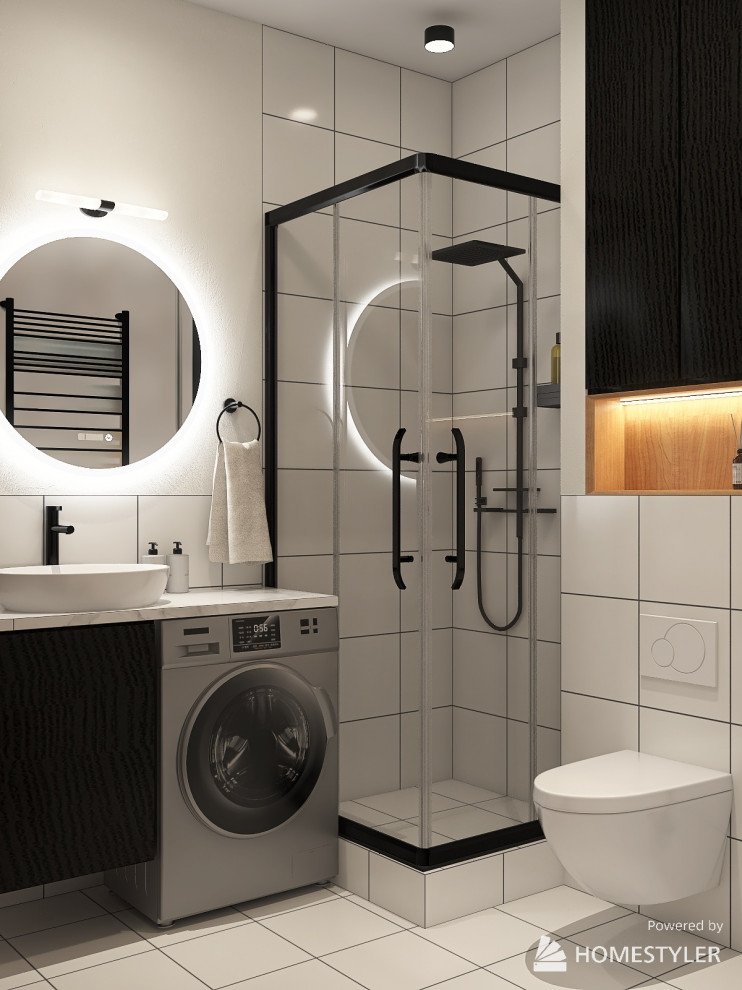 Обложка проекта: Санузел в современном стиле