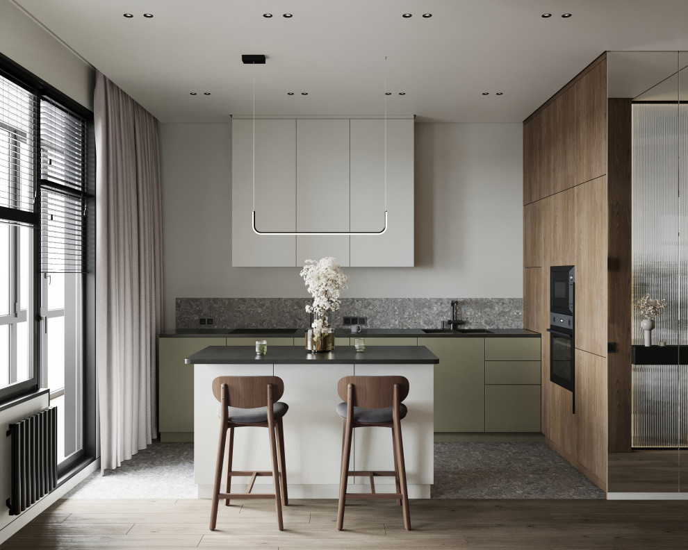 Обложка проекта: Дизайн интерьера квартиры в ЖК "Притяжение" на Выборгской набережной