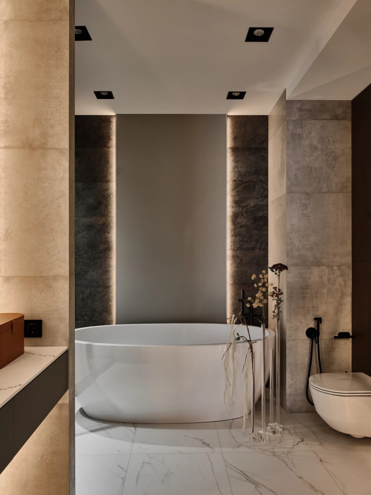 Дизайн проект ванной "ЖК Две эпохи"