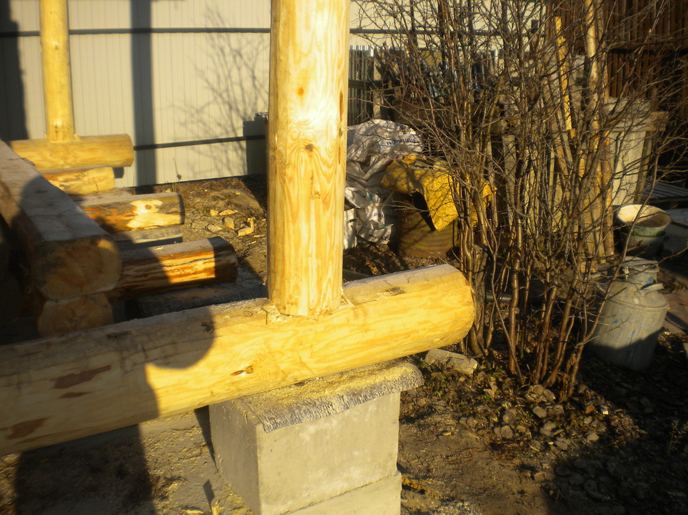 Баня из бревна