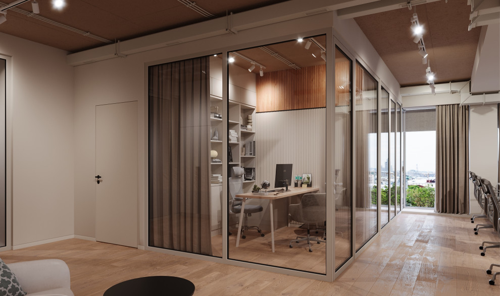 Обложка проекта: Визуализация офисного помещения