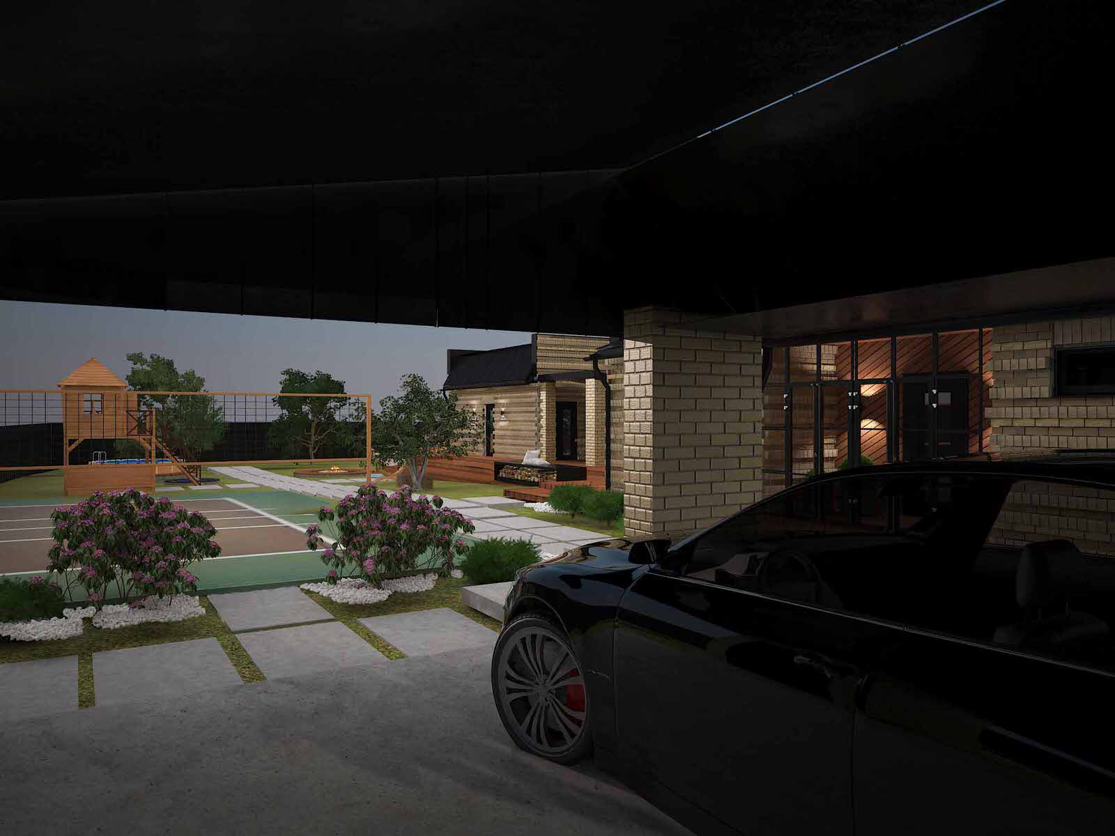 Стильная банька!