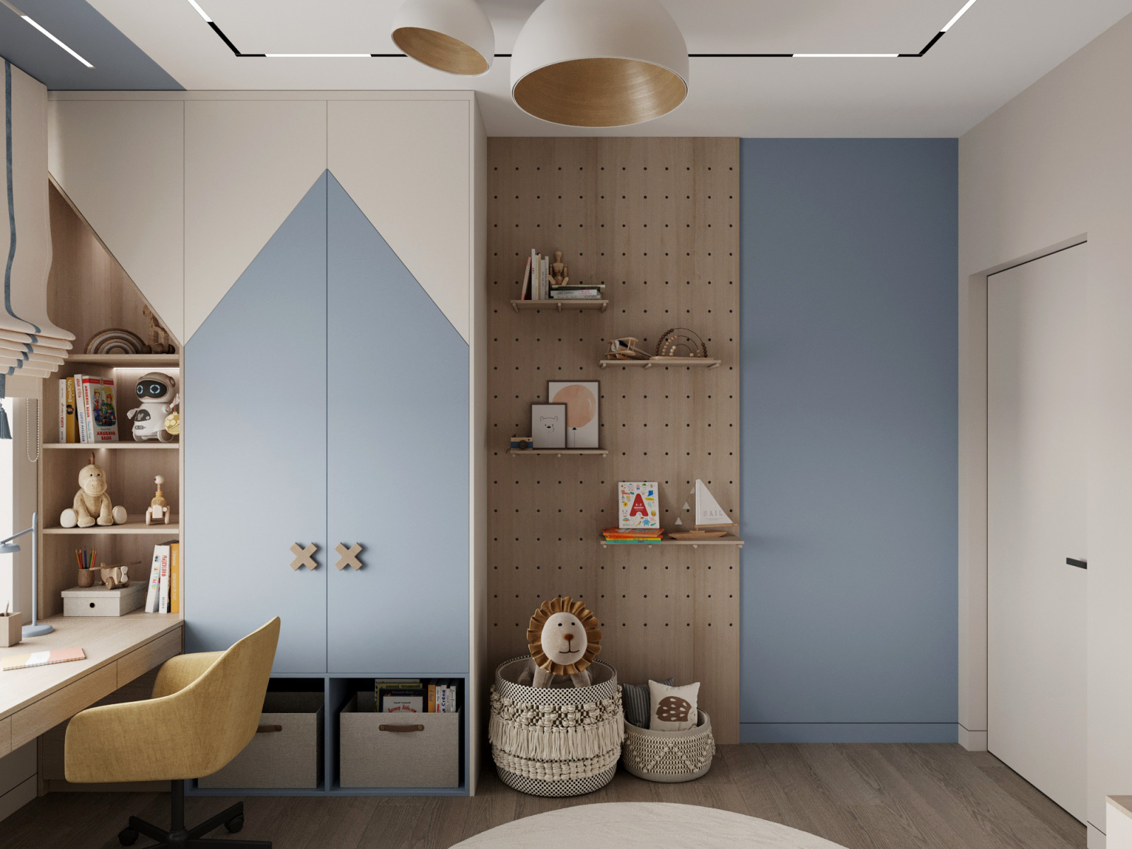 В гостях у сказки: волшебная детская в уютной “трешке”