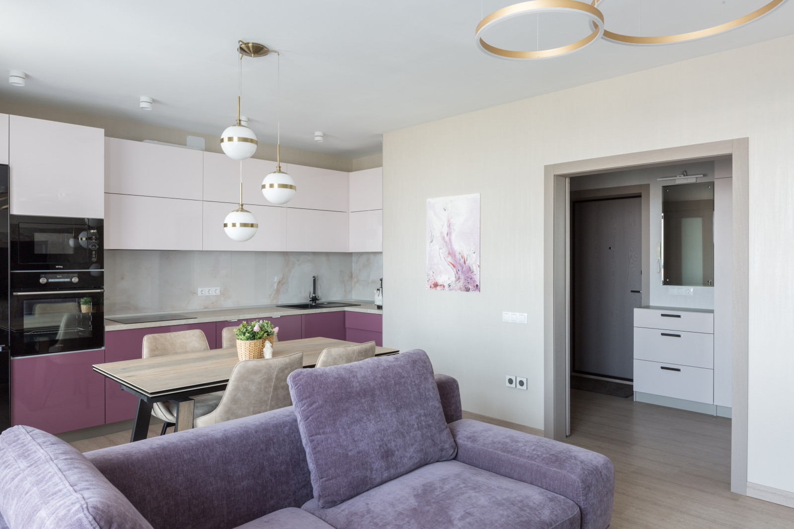 Контемпорари с видом на реку ЖК «Планета» - 80 м2