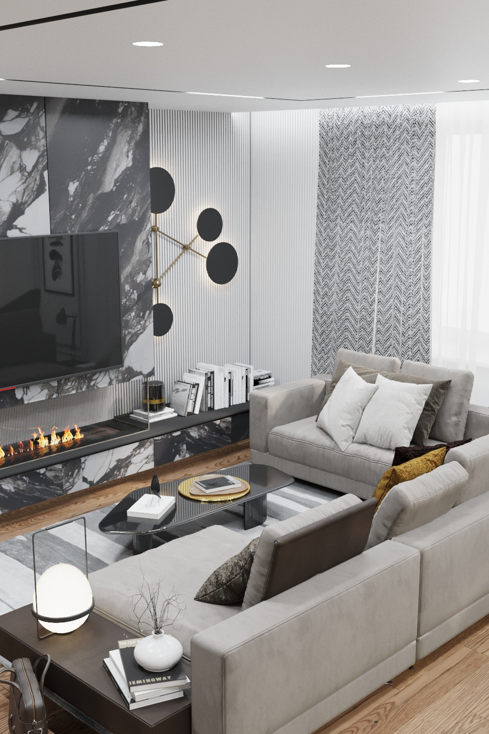 кухня-гостиная