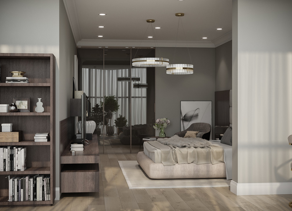 Спальня в квартире в ЖК 7 Континент