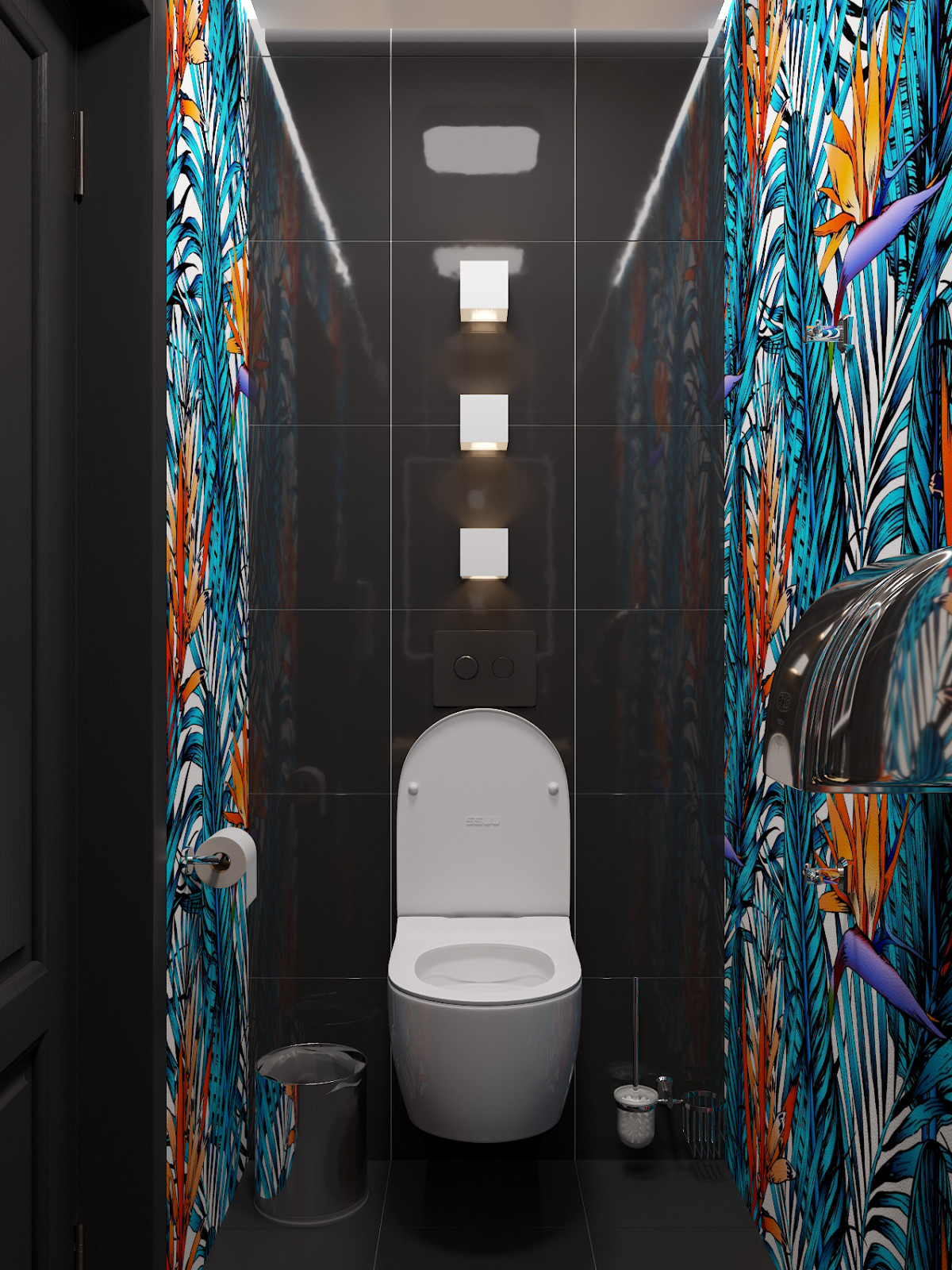 Визуализация концепции санузла